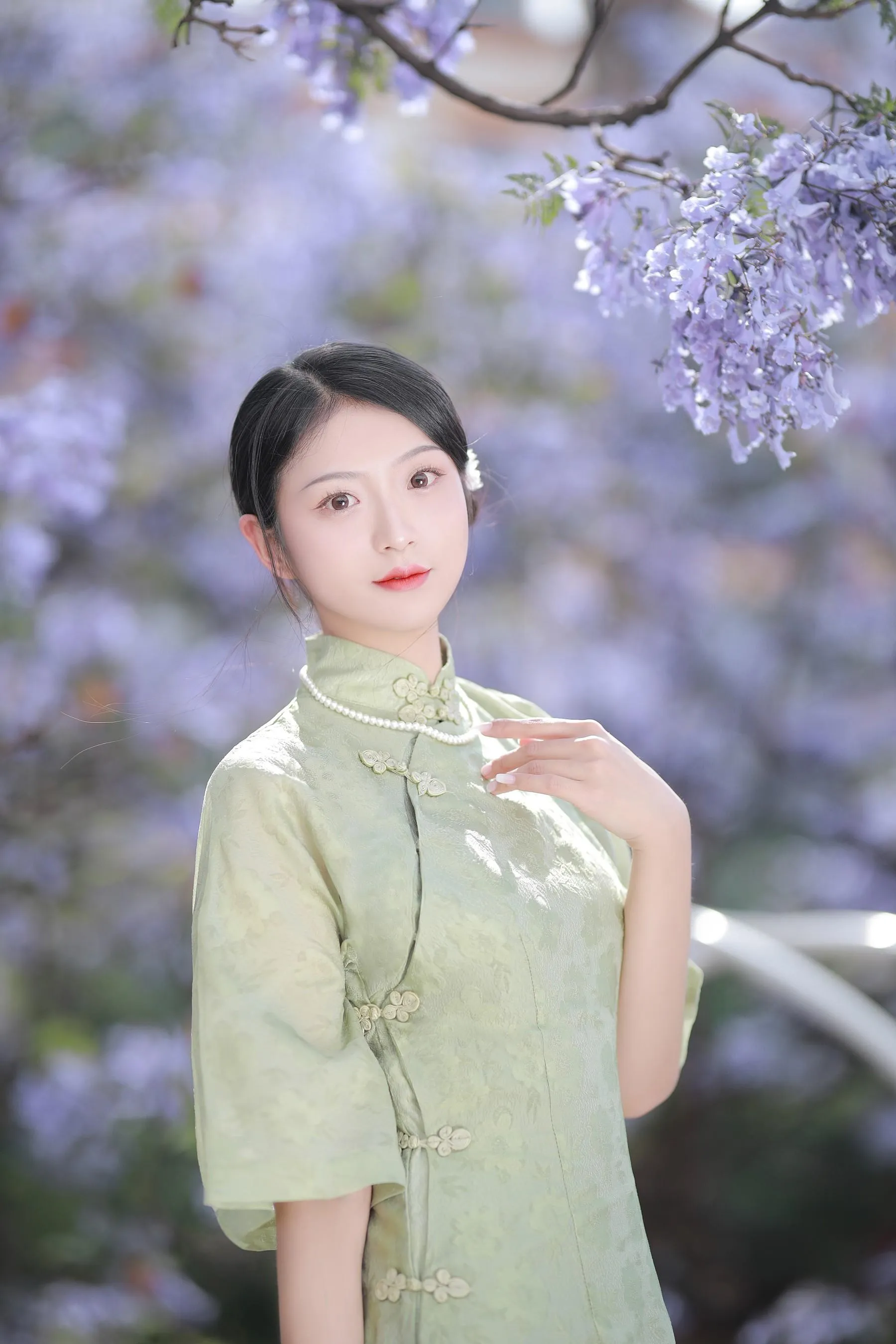 [艺图语] 2022.06.20 蓝花楹 nya酱的铃铛铛 [24P]插图9